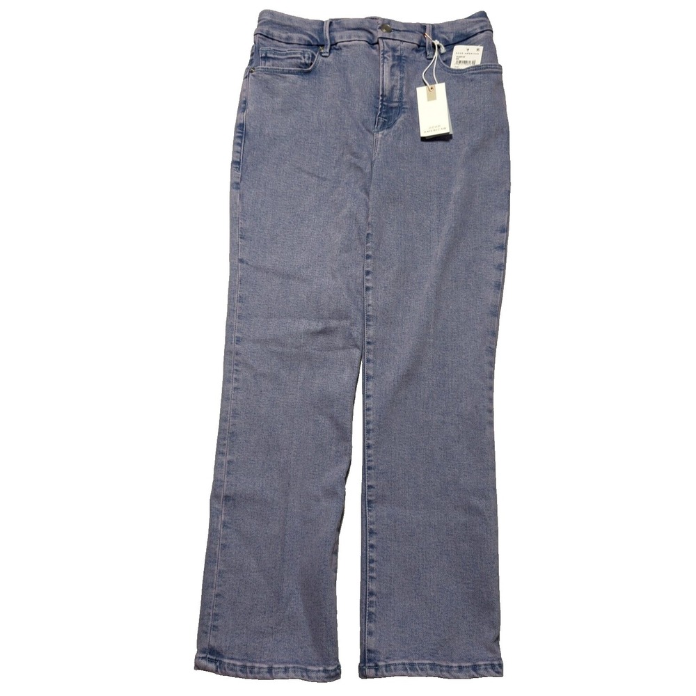 GOOD AMERICAN Women Size 8/29 Purple Haze Cotton Poly Stretch Denim‎ Jeans NEW